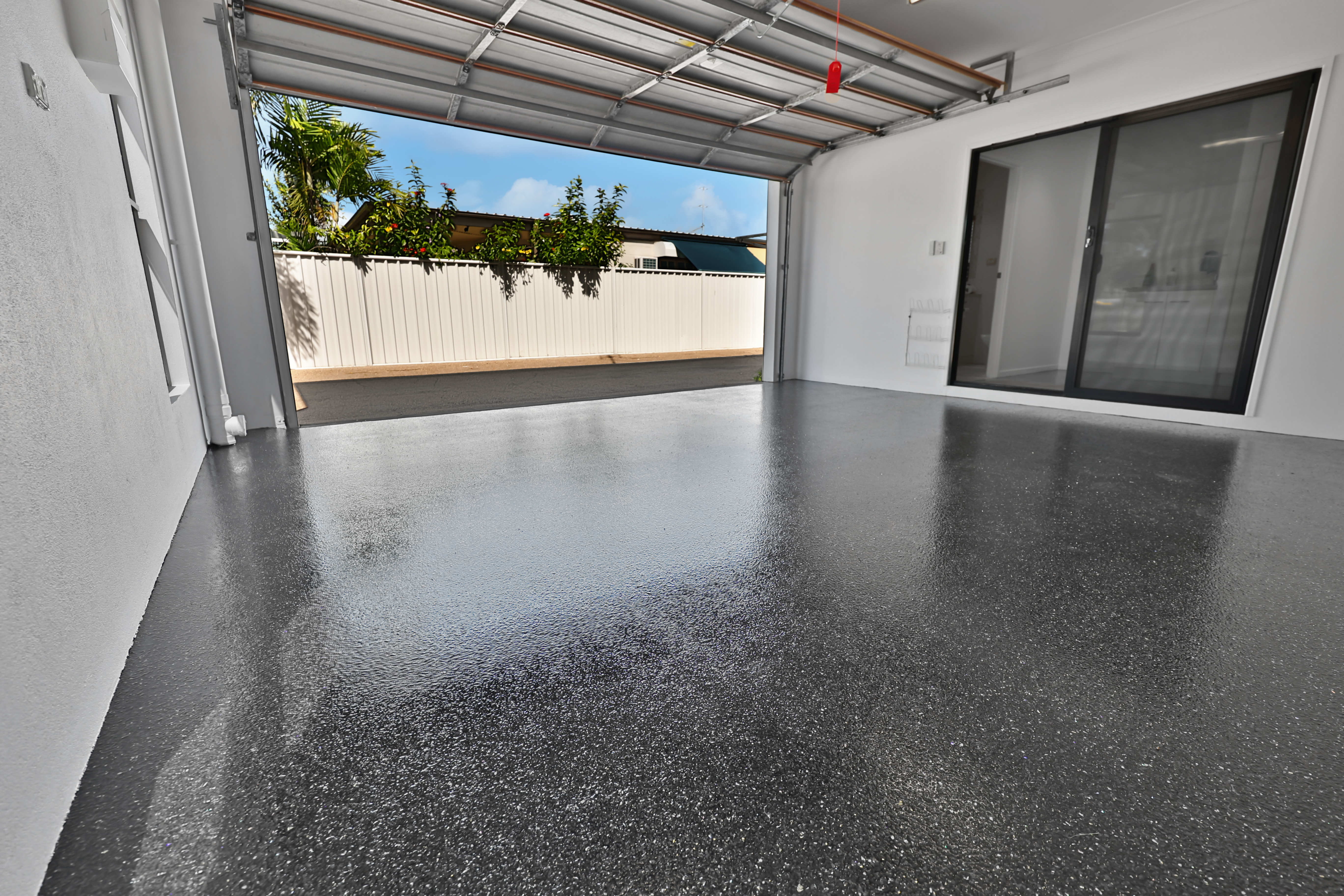 Epoxy floor coating